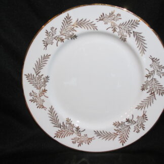 Paragon Golden Fern Scalloped Dinner Plate