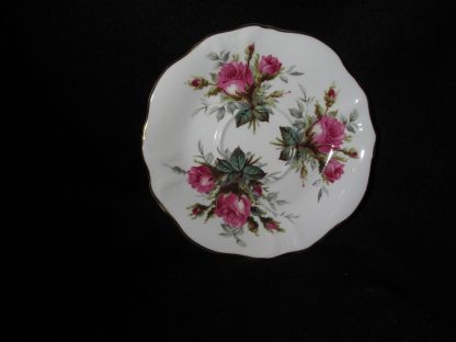 Hammersley Grandmother's Rose Square Saucer Only