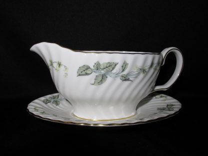 Minton Greenwich Gravy Boat & Stand