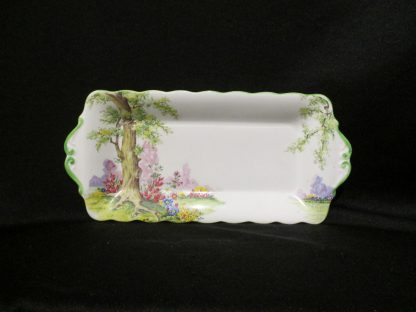 Royal Albert Greenwood Tree Green Sandwich Tray - Small