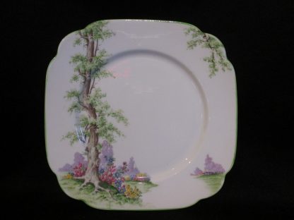 Royal Albert Greenwood Tree Green Salad Plate