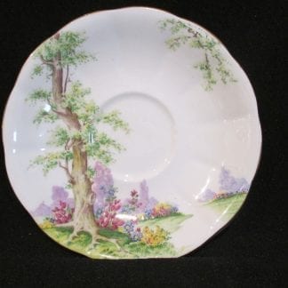 Royal Albert Greenwood Tree Gold Cream Soup Stand Only