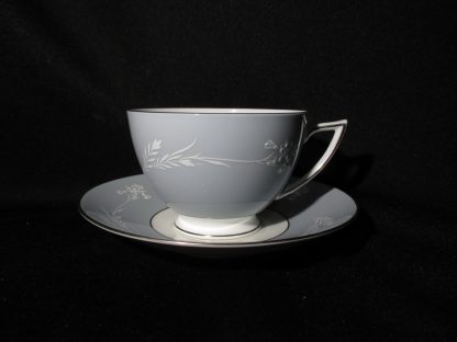 Minton Grey Cameo Cup & Saucer