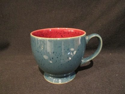 Denby Harlequin Original Teacup Only Red Green