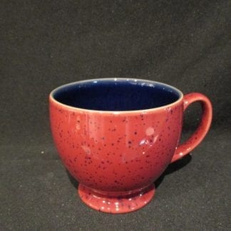 Denby Harlequin Original Teacup Only Blue Red