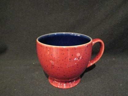 Denby Harlequin Original Teacup Only Blue Red