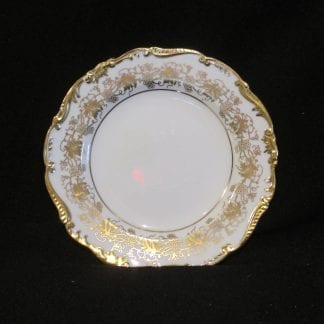 Coalport Hazelton White Bread & Butter Plate