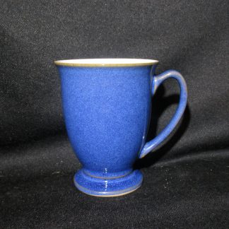 Denby Imperial Blue Footed Coffee Mug