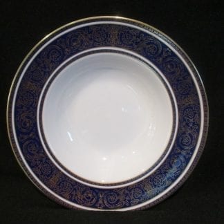 Royal Doulton Imperial Blue H4996 Rim Soup Bowl