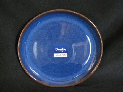 Denby Imperial Blue Kitchen Coupe Medium Plate NEW
