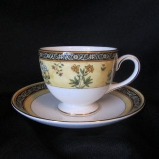 Wedgwood India Leigh Cup & Saucer