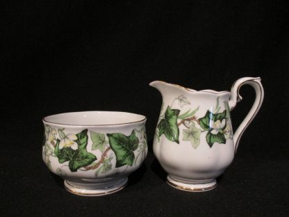 Royal Albert Ivy Lea AD Cream & Sugar