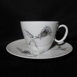 Rosenthal Jet Rose Cup & Saucer
