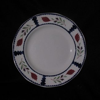 S MADE IN ENGLAND WEDGWOOD "CARLYN" PATTERN W4302 LARGE RIM SOUP BOWL 