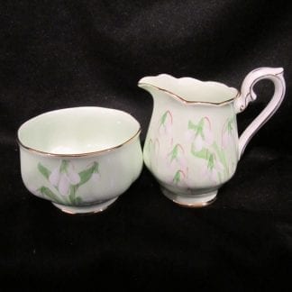 Royal Albert Laurentian Snowdrop AD Cream & Sugar