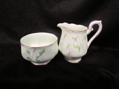 Royal Albert Laurentian Snowdrop AD Cream & Sugar