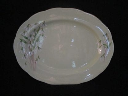 Royal Albert Laurentian Snowdrop Oval Platter - 15 inch