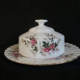 Royal Albert Lavender Rose Covered Butter Dish