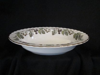 Royal Worcester Lavinia White Z2821 Oval Vegetable Bowl