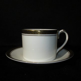 Aynsley Legend Black Can Cup & Saucer