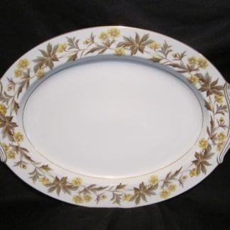 Noritake Lorraine 5320 Oval Platter - 16 inch
