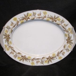 Noritake Lorraine 5320 Oval Platter - 12 inch