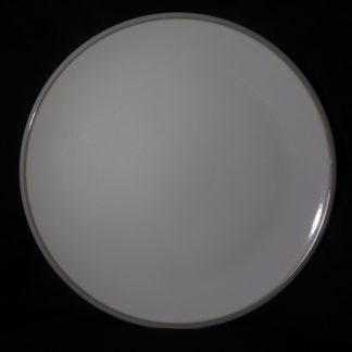 Denby Mist Thin Band Dinner Plate