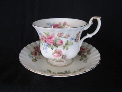 Royal Albert Moss Rose Cup & Saucer