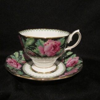 Royal Albert Needlepoint Cup & Saucer