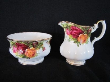 Royal Albert Old Country Roses AD Cream & Sugar