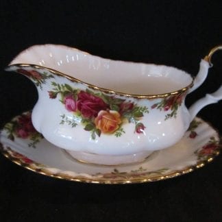 Royal Albert Old Country Roses Gravy Boat & Stand