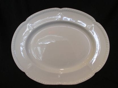 Johnson Brothers Old English White Oval Platter - 14 inch