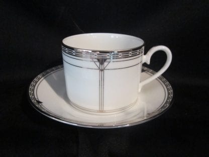 Noritake Palmer Platinum 4351 Cup & Saucer