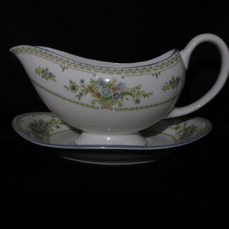 Wedgwood Petersham Gravy Boat & Stand