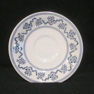 Johnson Brothers Petite Fleur Blue Saucer Only