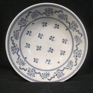 Johnson Brothers Petite Fleur Blue Soup Or Cereal Bowl