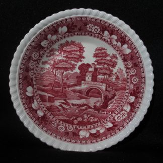 Spode Tower Pink Fruit Nappie