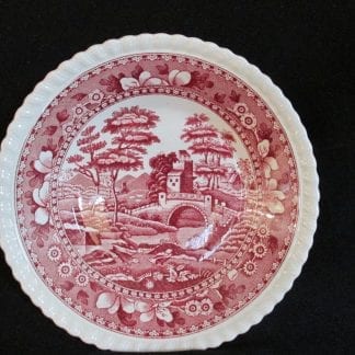 Spode Tower Pink Fruit Nappie