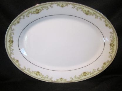 Noritake Raleigh 2487 Oval Platter - 13 Inch