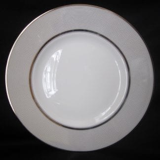 Wedgwood Ribbon Stripe Accent Luncheon Plate
