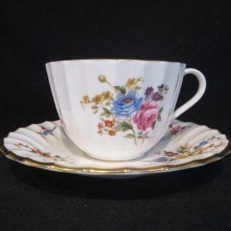 Royal Worcester Roanoke White Cup & Saucer