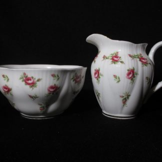 Royal Albert Rosalie AD Cream & Sugar