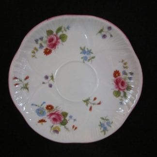 Shelley Rose & Red Daisy 13425 Saucer Only
