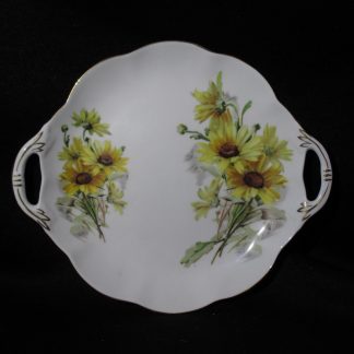 Royal Standard Brown Eyed Susan Handled Server