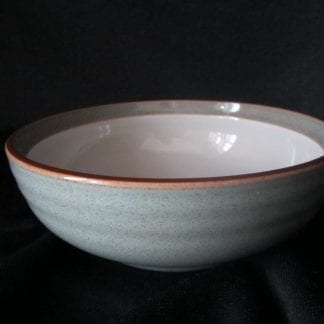 Noritake Sanibel Green 8038 Soup Or Cereal Bowl