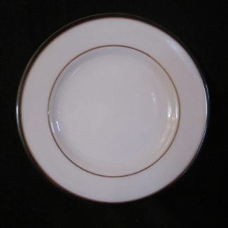 Minton Saturn Black Bread & Butter Plate