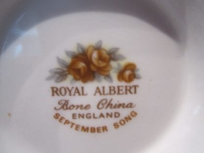 Royal Albert September Song Saucer Only - Image 2
