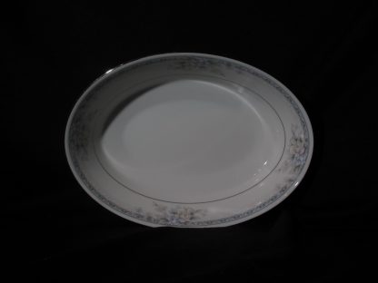 Noritake Silk Garland 3792 Oval Vegetable Bowl