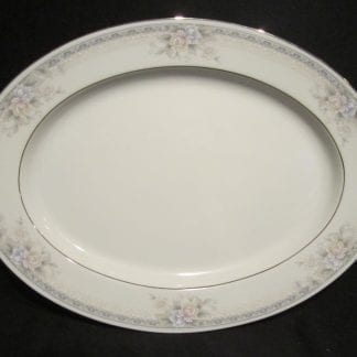 Noritake Silk Garland 3792 Oval Platter - 16 inch