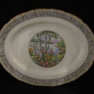 Royal Albert Silver Birch Oval Platter - 13 inch